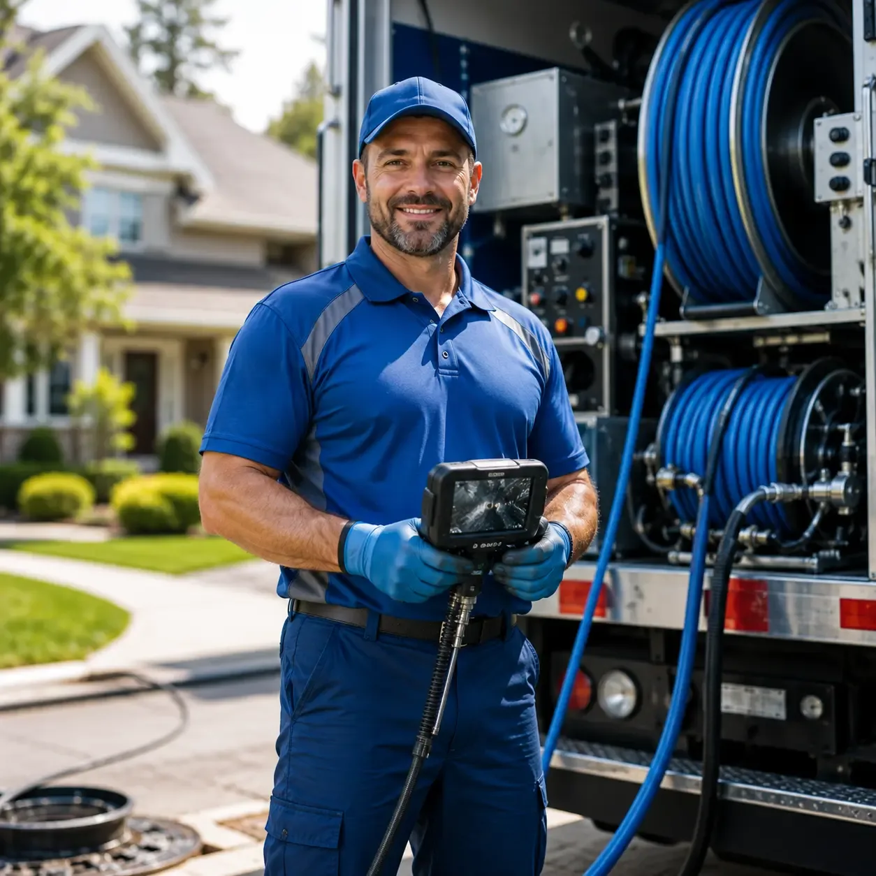 Local outdoor drain cleaning specialists in Worthville, PA
